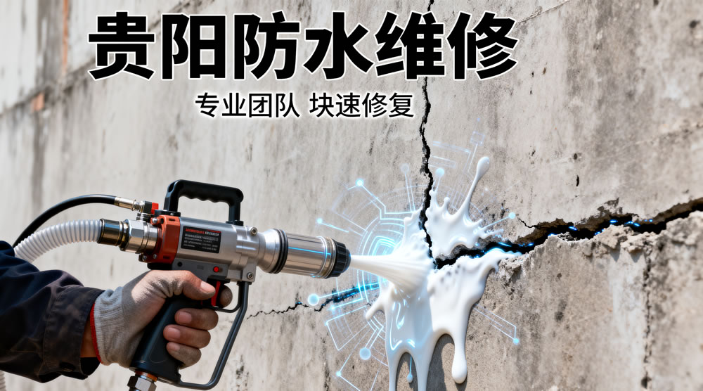 贵阳防水维修高压注浆技术：破解墙体裂缝渗漏的 “密封神器”