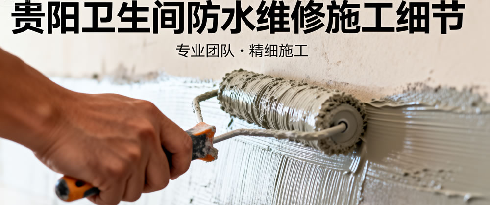 贵阳防水维修免砸砖技术：卫生间渗漏修复的 “无损方案”