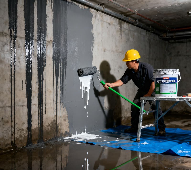 贵阳防水补漏中，地下室潮湿与漏水该如何区分处理？
