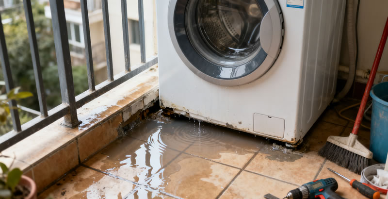 贵阳防水补漏中，阳台洗衣机区域漏水该如何专项处理？