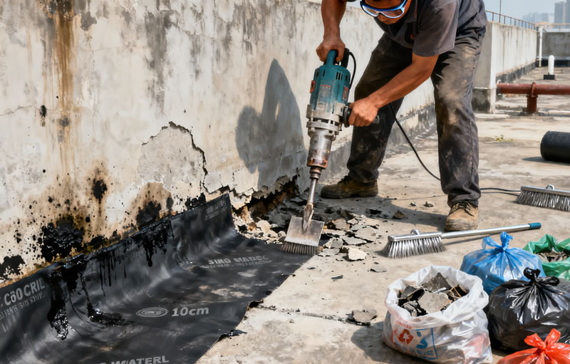 贵阳防水公司如何处理旧防水工程返修? 贵阳防水公司如何处理旧防水工程返修?