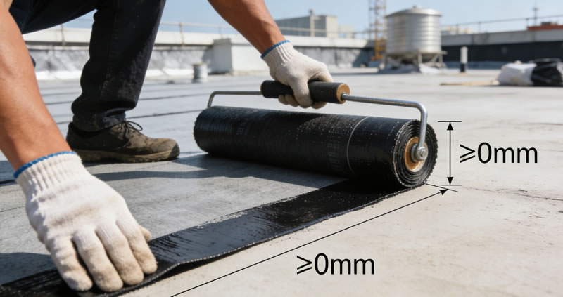 防水层搭接宽度标准是多少？——贵阳防水补漏规范指引