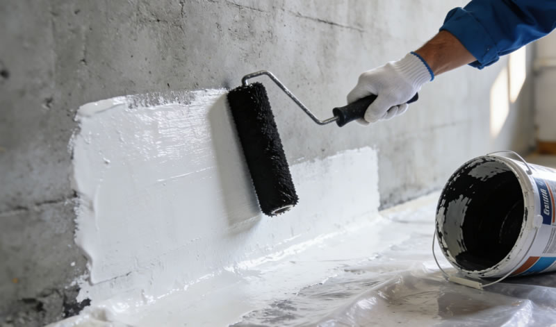 贵阳防水维修团队教您防水涂料刷几遍才够？每遍间隔多久？