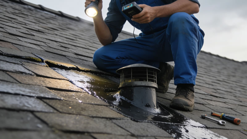 屋顶裂缝补漏用什么材料效果最好？——贵州正规防水公司的专业解答