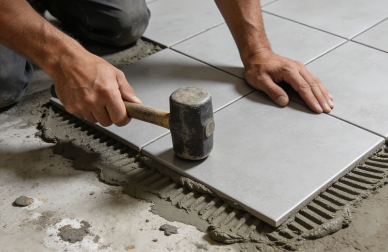 防水施工完成后，贴瓷砖时如何做保护，避免破坏防水层？贵阳防水公司专业建议