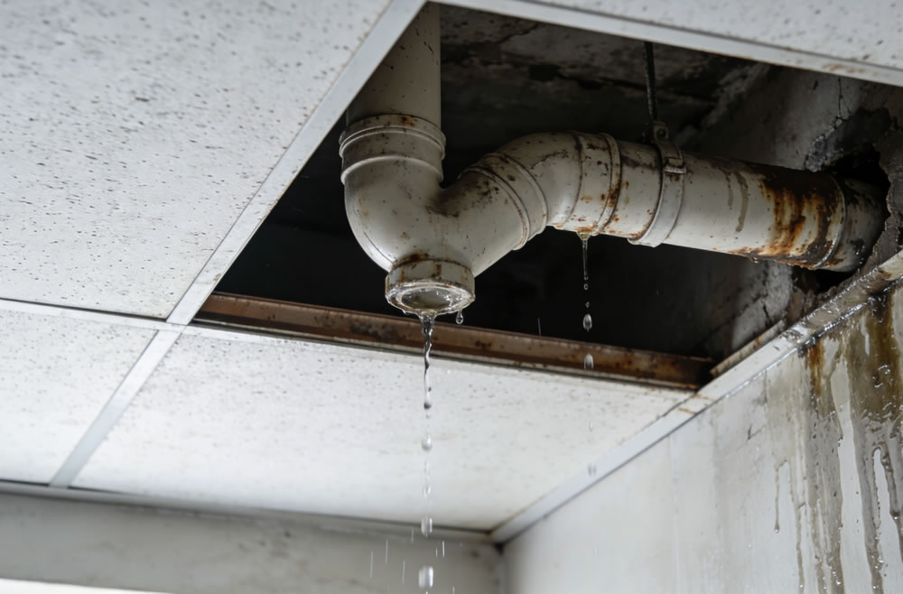 贵阳防水补漏：穿楼板的管道周围漏水如何修补？