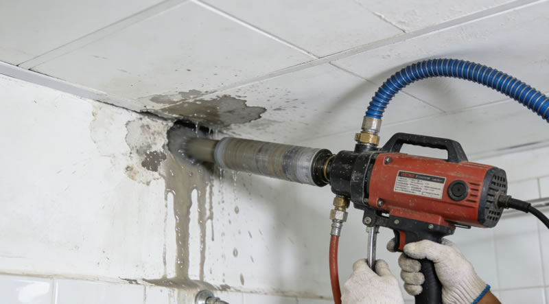 贵阳防水补漏：卫生间漏水高压注浆，一般是按“针头”收费还是按效果收费？